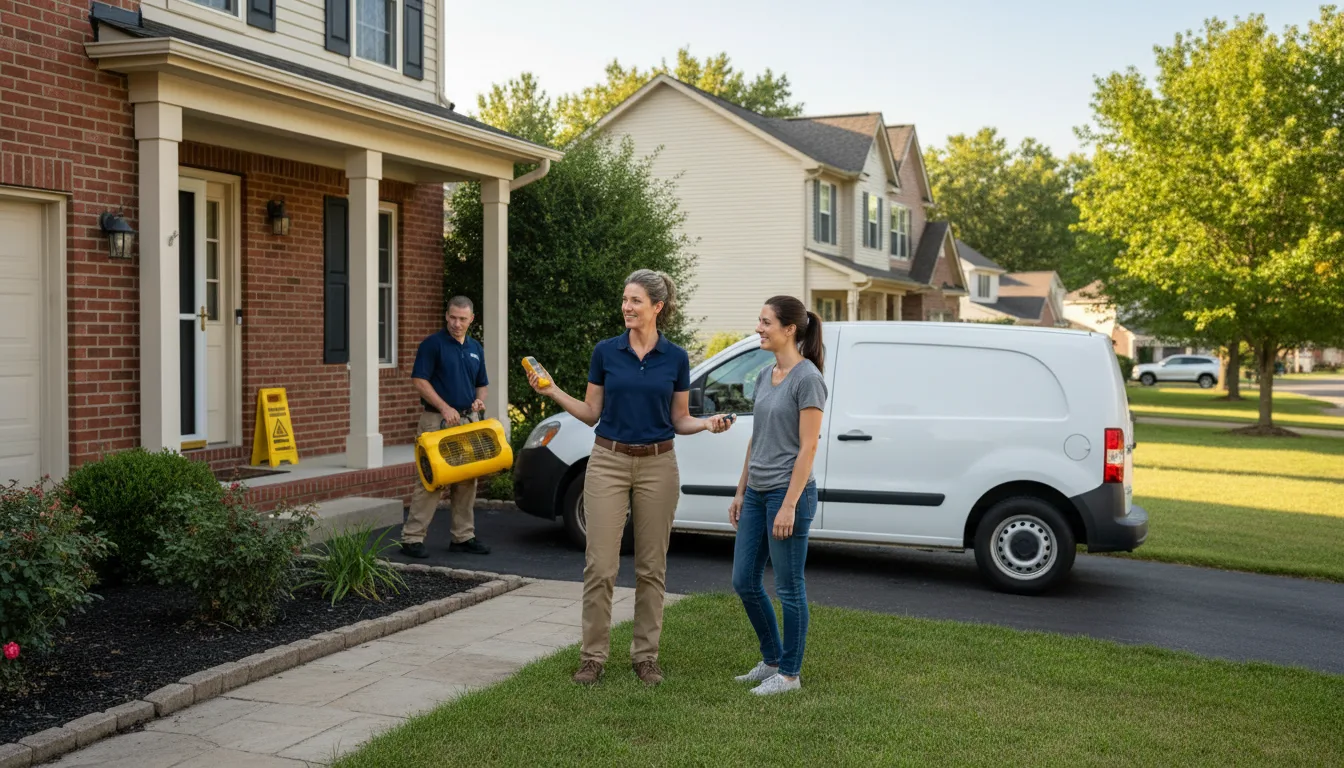 Water restoration image for Home Water Damage Repair in Hanston, KS
